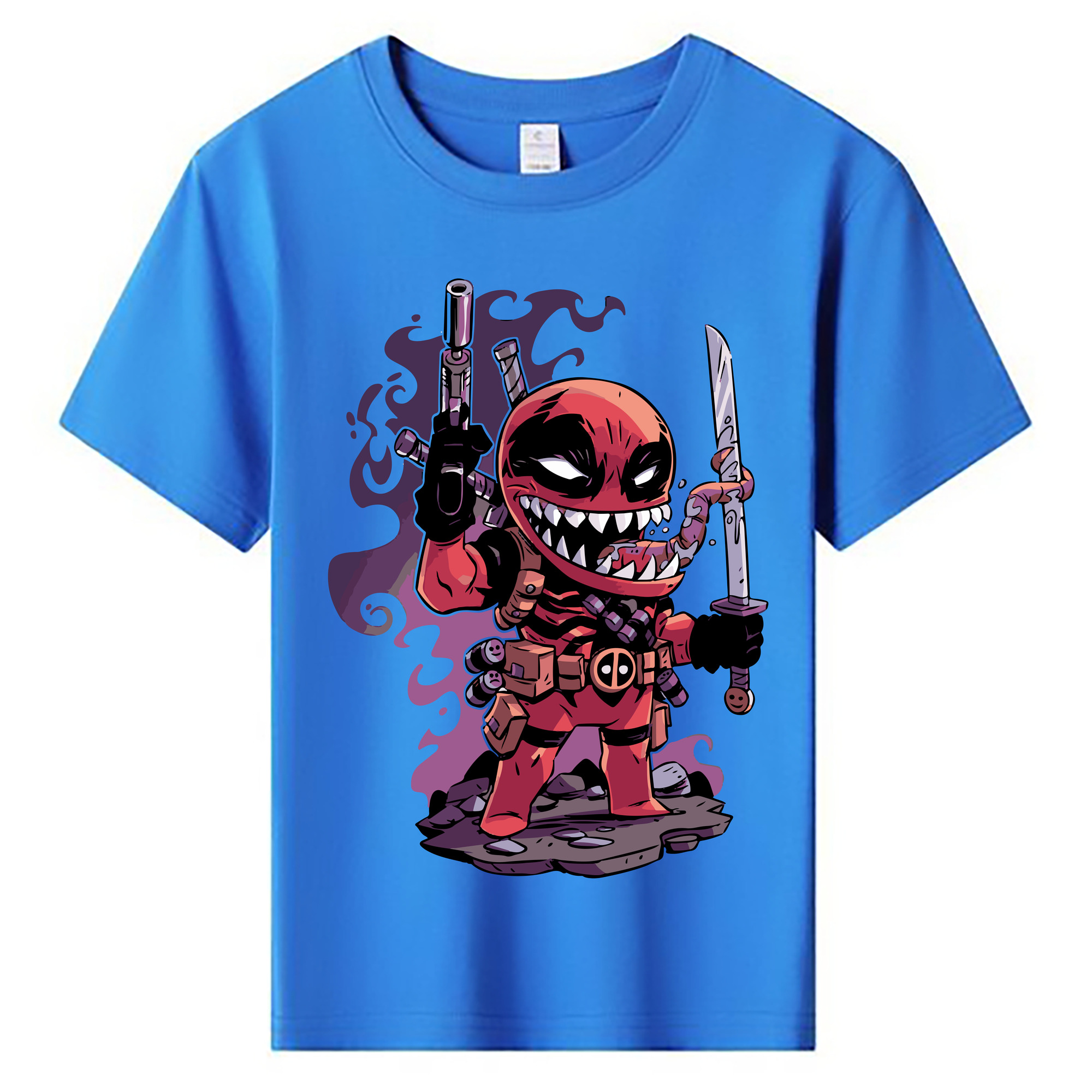 （画像用） アベンジャーズ The Avengers 綿100％キッズTシャツ（フロントプリント）